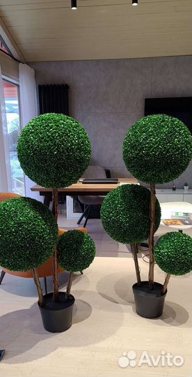 Искусственное дерево, самшит шары