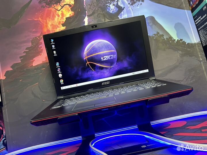 Игровой ноутбук MSI i5 GTX 965M 16GB озу SSD