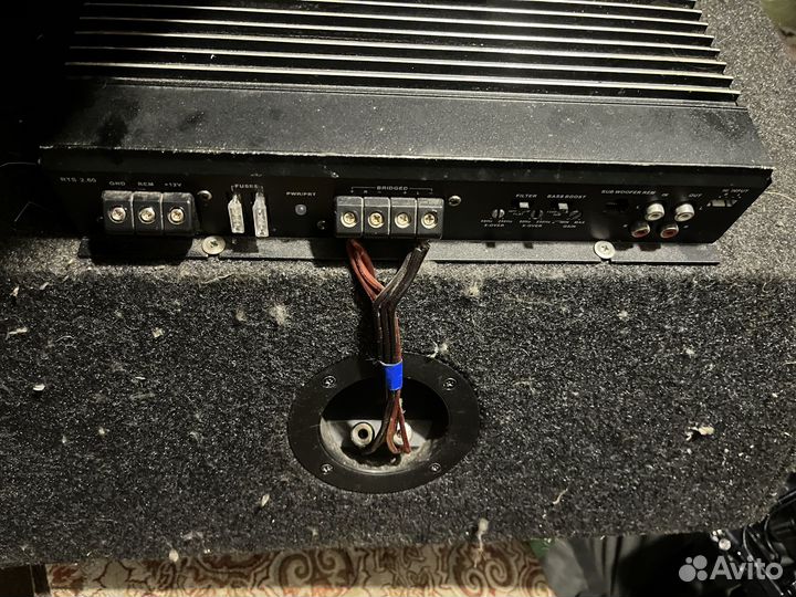 Сабвуфер с усилителем