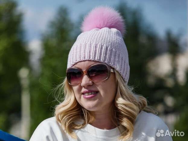 Шапка женская вязаная