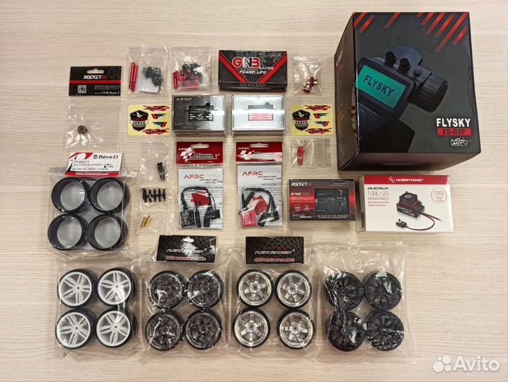 Запчасти для RC моделей 1/10