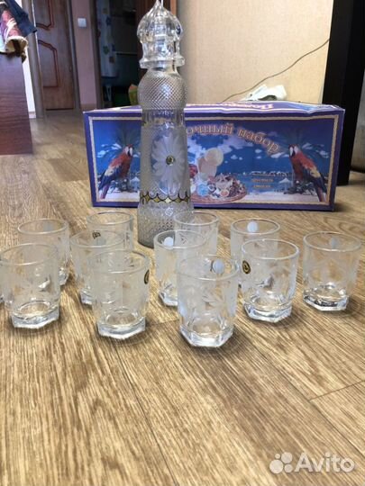Подарочный набор из стекла