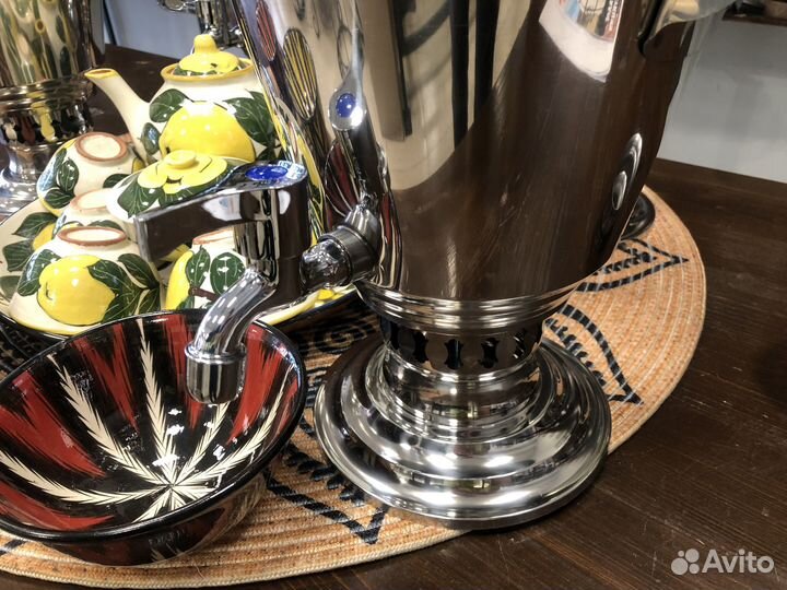 Самовар на дровах Уральский 5-7 литров