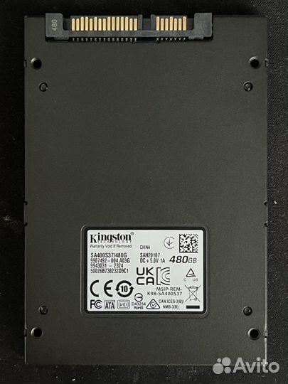 SSD kingston 480gb