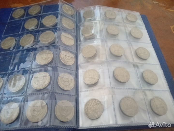 Советские монеты 15 копеек+ бонусы
