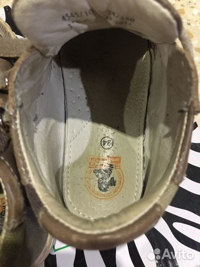 Ботинки 24 размер