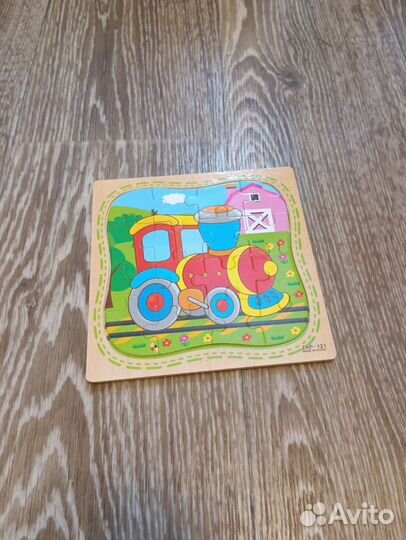 Пазлы для малышей крупные