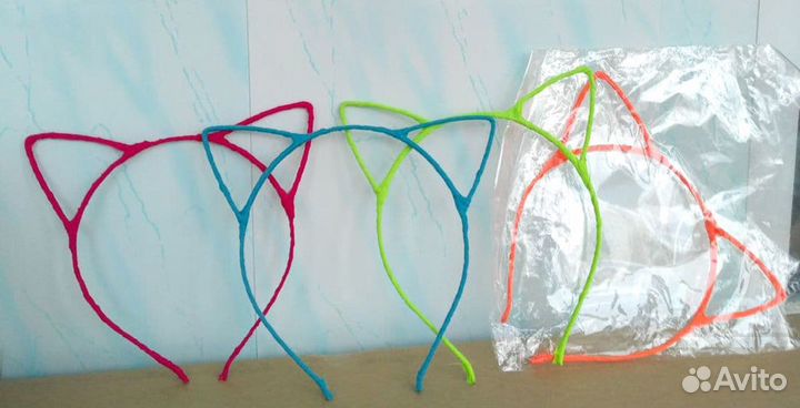 Карнавальные маски, ушки, ободки