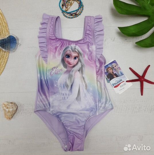 Ч13 Купальник слитный детский C&A от 92 Сток