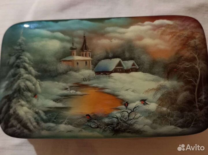 Шкатулка с.Федоскино 
