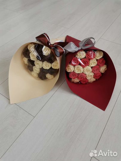 Шоколадные розы