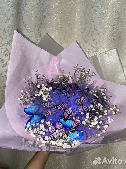 Букет из бабочек