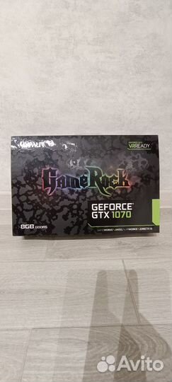 Видеокарта gtx 1070 8gb palit