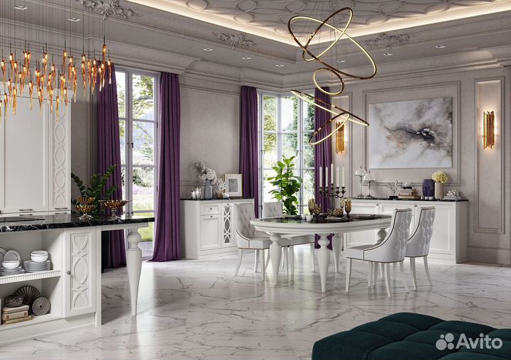 Кухня с островом