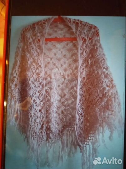 Шаль ручной работы