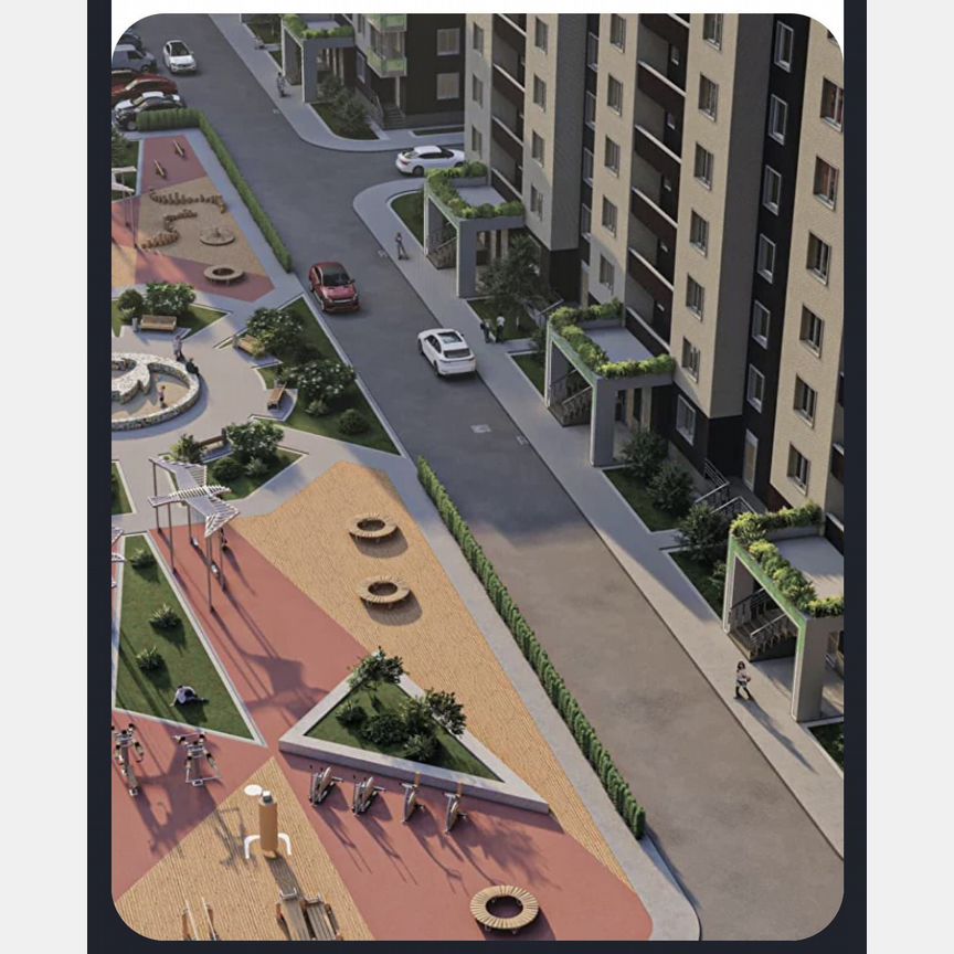 2-к. квартира, 71 м², 7/15 эт.