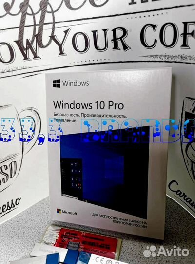 OS Windows 10 Pro 32/64-bit