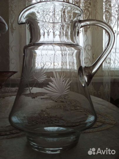 Посуда цветное стекло