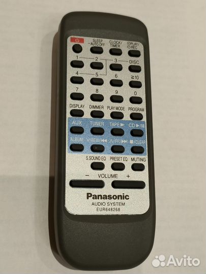 Пульт ду д/у Panasonic EUR648268