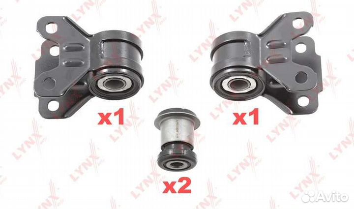 Форд Фокус 3 комплект сайлентблоков рычага