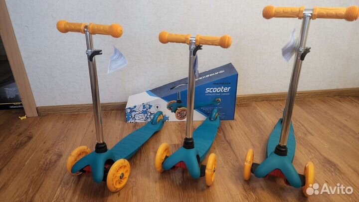 Новые самокаты световые колёса