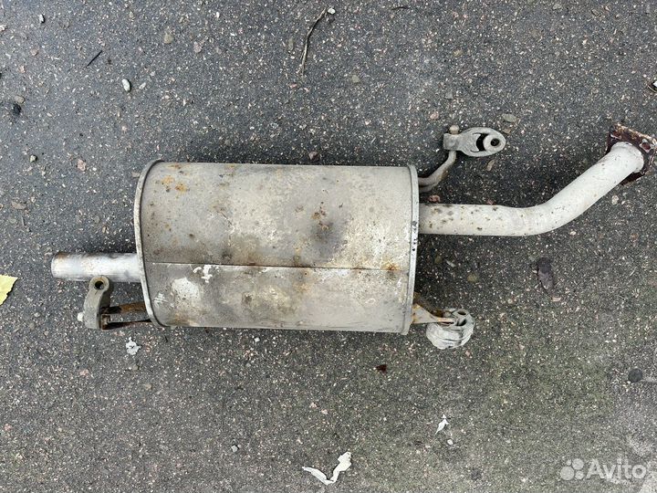 Глушитель на mitsubishi lancer 9 1.6