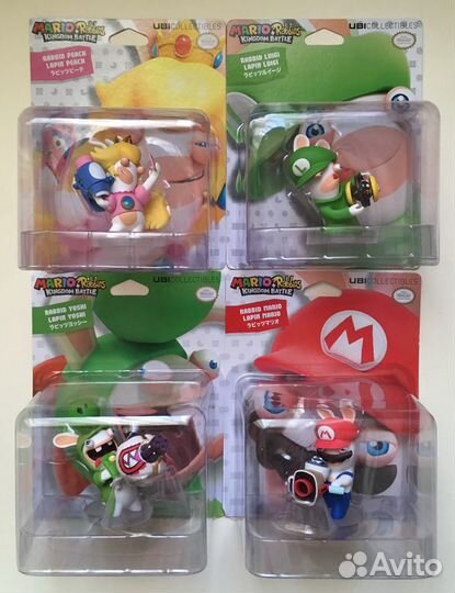 Фигурки Mario Rabbits Kingdom Battle Коллекция