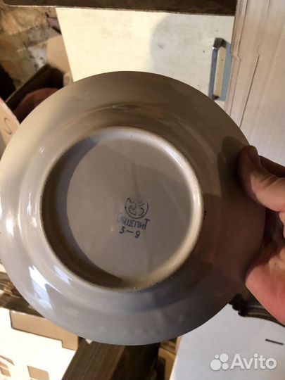 Тарелки общепит СССР