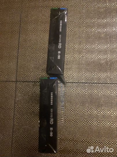 Видео кассеты новые Самсунг Samsung 2 шт