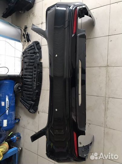 Задний бампер на мерседес 222