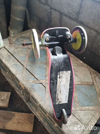 Самокат детский трехколесный бу