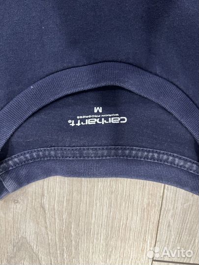 Оригинальный лонгслив carhartt (синий)