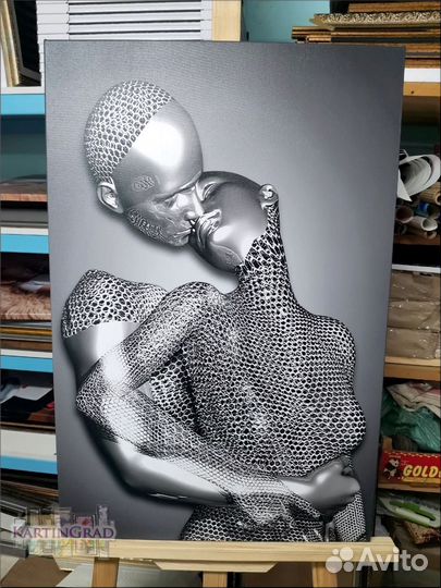 Картины на холсте Адама Мартинакиса 3Д / Арт 3