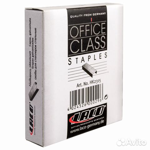Скобы для степлера №23/15 laco