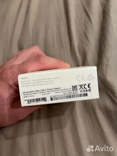 Зарядное устройство на iPhone 20w