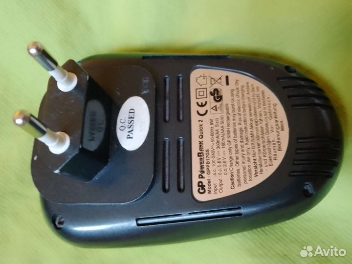 Зу AA/AAA GP PowerBank quick2 gppb17GS