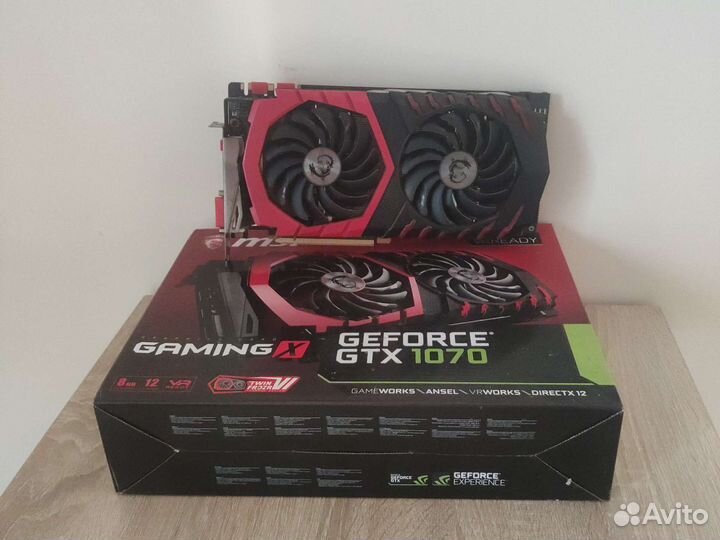 Видеокарта gtx 1070 8gb