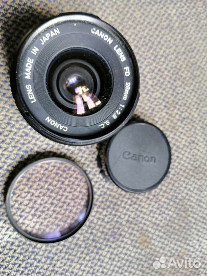 Объектив Canon fd 28mm 2.8