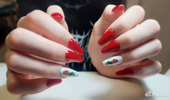 Наращивание ногтей,салонное моделирование