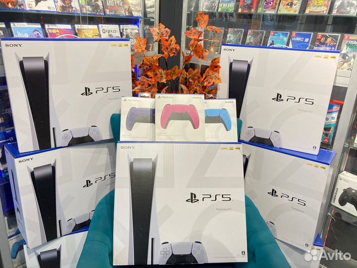 Sony Playstation 5 + 365 игр+ Гарантия Год