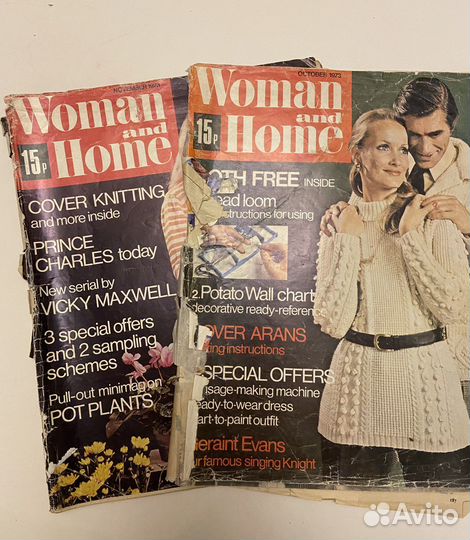 Журналы Woman and Home 1973