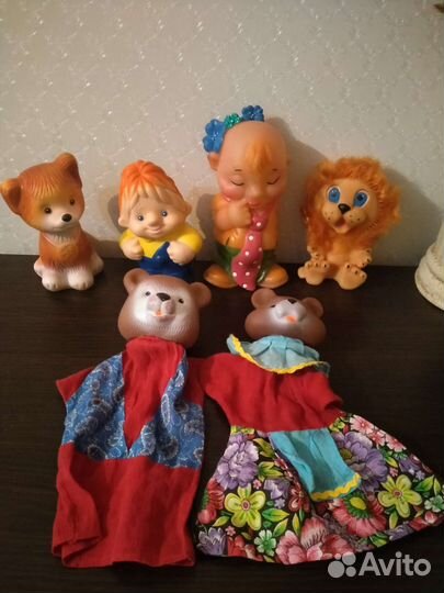 Резиновые игрушки СССР