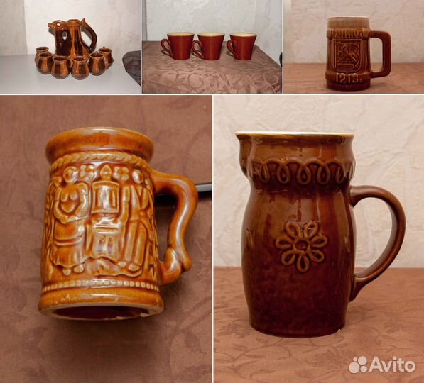 Посуда из керамики, фарфора СССР