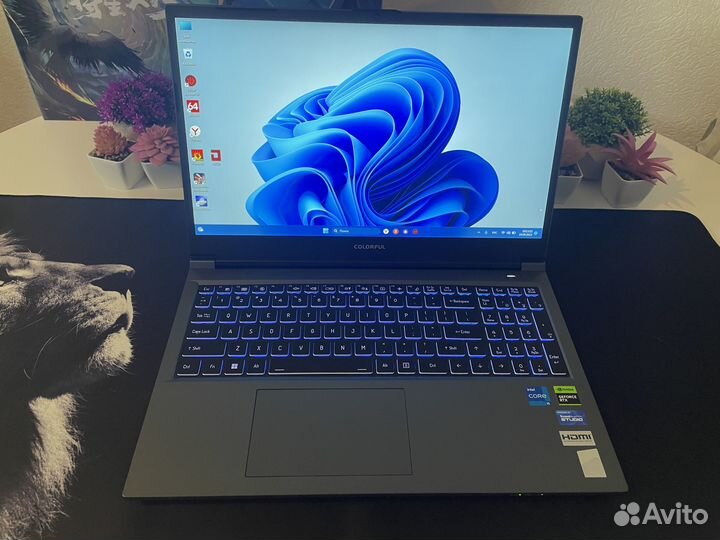 Мощный Colorful i5-12450H/16/512/4050 15.6