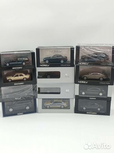 Коллекционные масштабные модели автомобилей 1:43