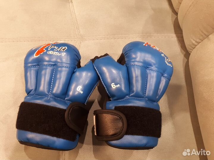 Перчатки Рей-Спорт fight-1 размер S, 6oz
