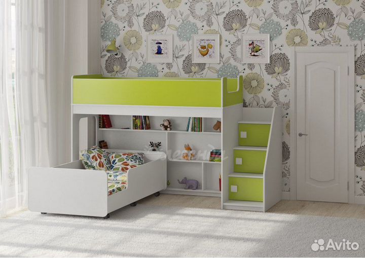 Двухъярусная кровать для детей