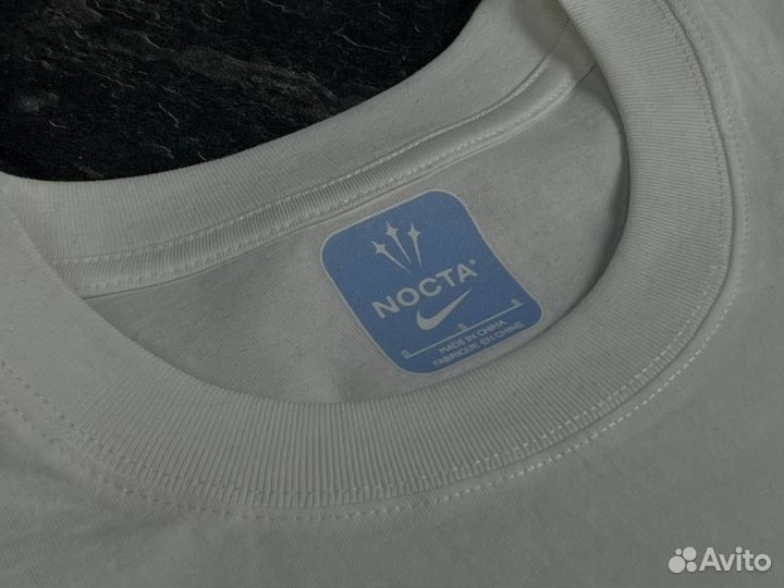 Хлопковая футболка nike forza nocta lux