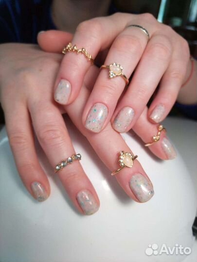 Снятие+Маникюр+гель лак 800