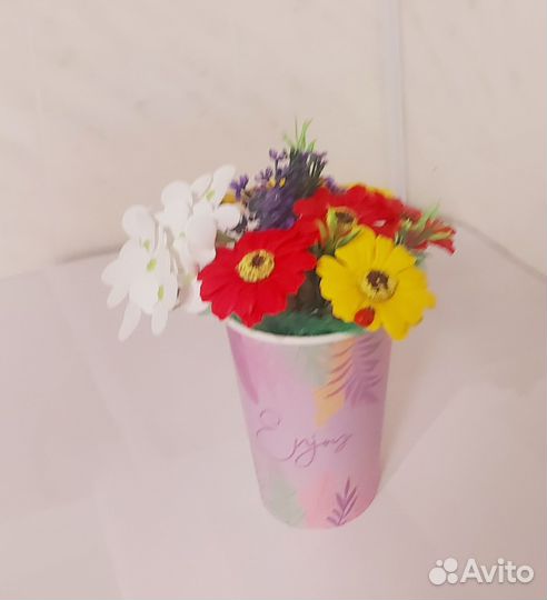 Мыльные букеты в наличии и на заказ